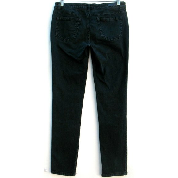 Kenneth Cole Reaction Denim - Kenneth Cole Reaction Skinny Jean Black Tag Sz 12